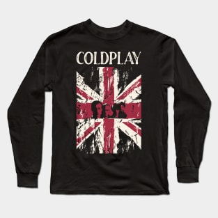 Vintage Distrassed Coldplay Long Sleeve T-Shirt